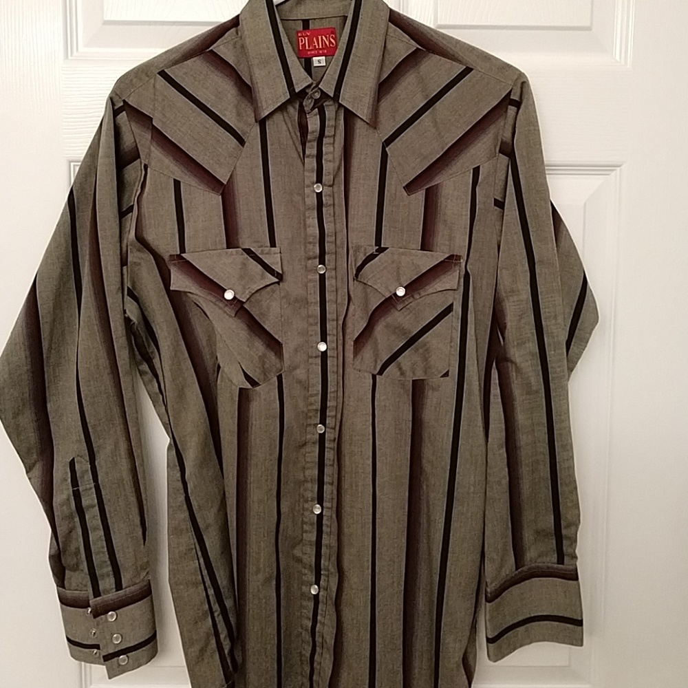 Ely Cattleman Plains Western Pearl Snap